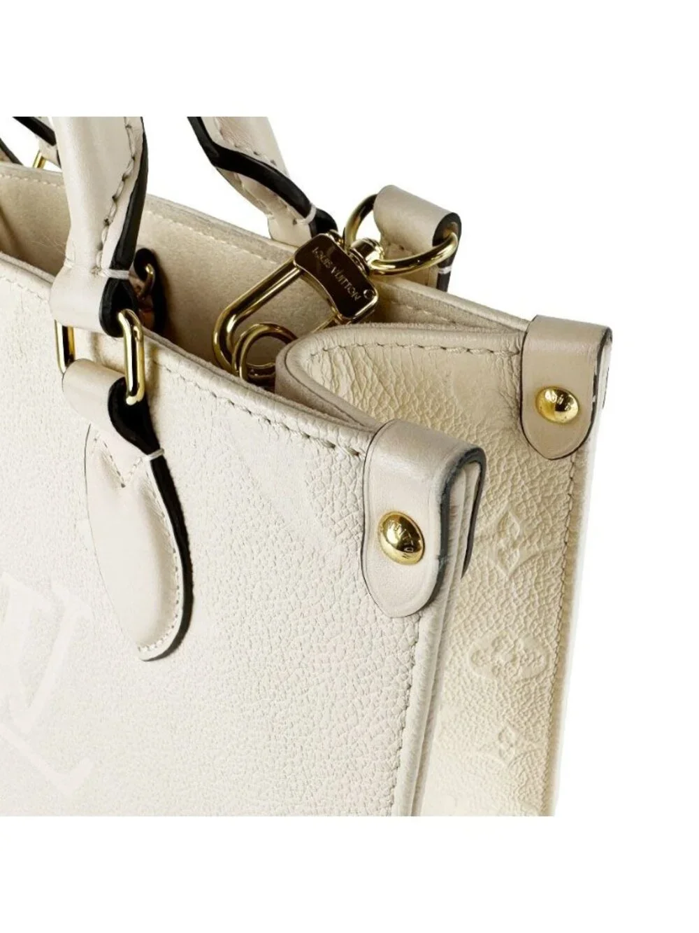 Louis Vuitton Shoulder Bag Monogram Empreinte On The Go PM